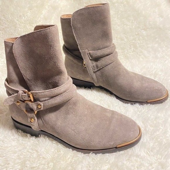 Ugg Kelby Suede Ankle Boots Size 7 - Picture 8 of 15